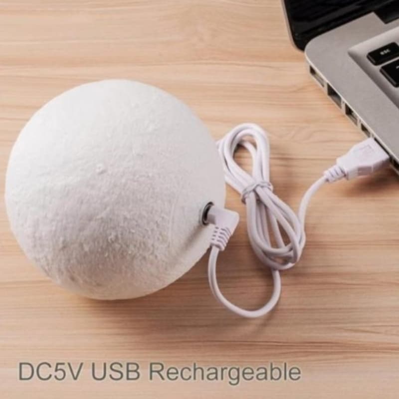 3D MOON LAMP SENSOR TOUCH With Stand 15cm