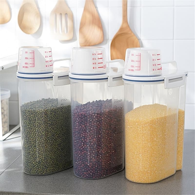 2L Plastic Food Storage Containers