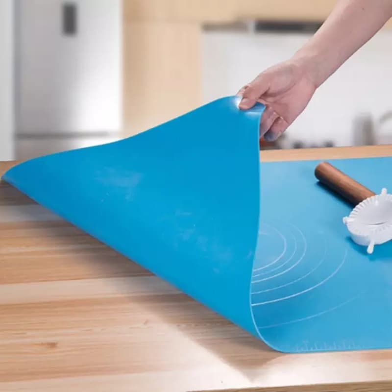 Non-Stick Silicone Baking Mat With Measurements Heat Resistant Cookie Sheet