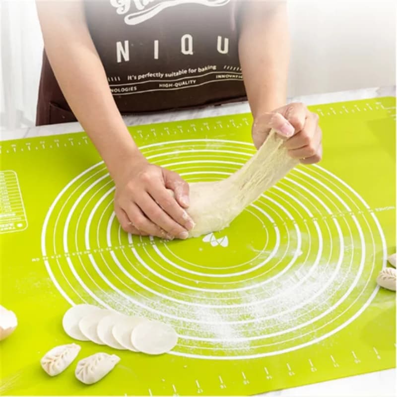 Non-Stick Silicone Baking Mat With Measurements Heat Resistant Cookie Sheet