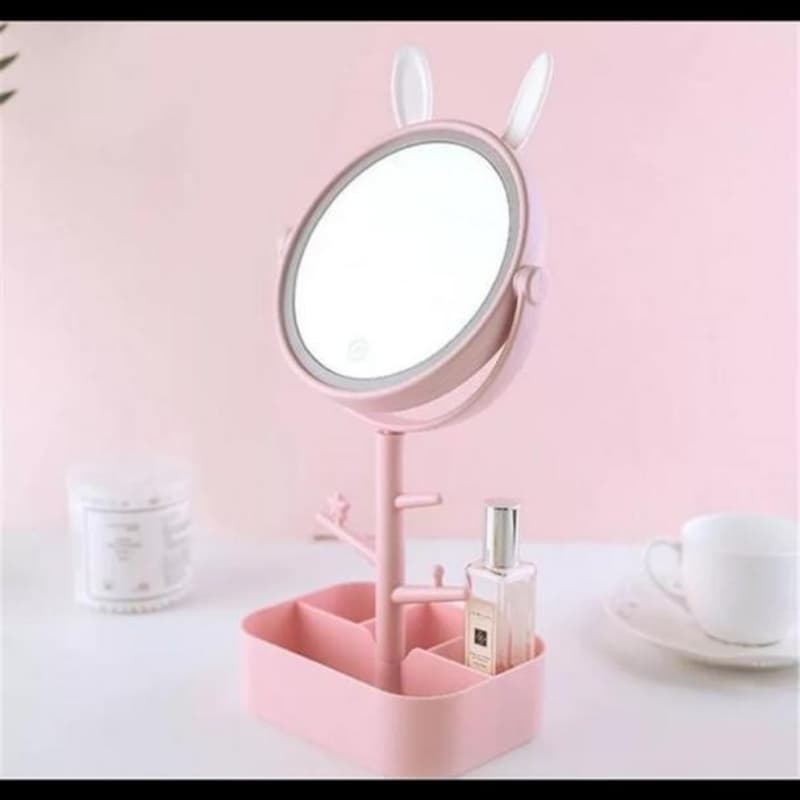 Bunny Ear Cosmetic LED Mirror