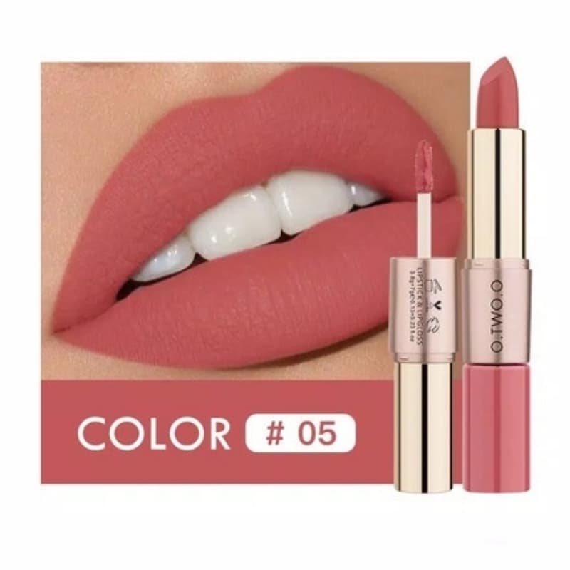 O.TWO.O 2 in 1 Matte lipstick and Lip Cream