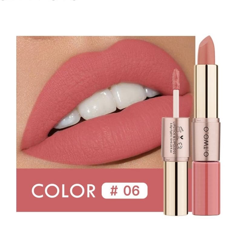 O.TWO.O 2 in 1 Matte lipstick and Lip Cream