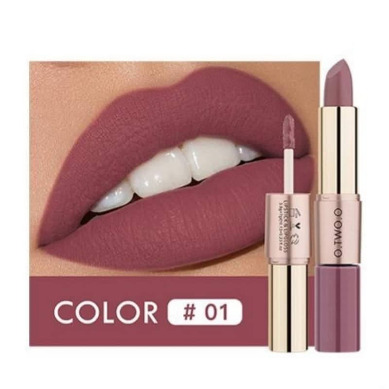 O.TWO.O 2 in 1 Matte lipstick and Lip Cream