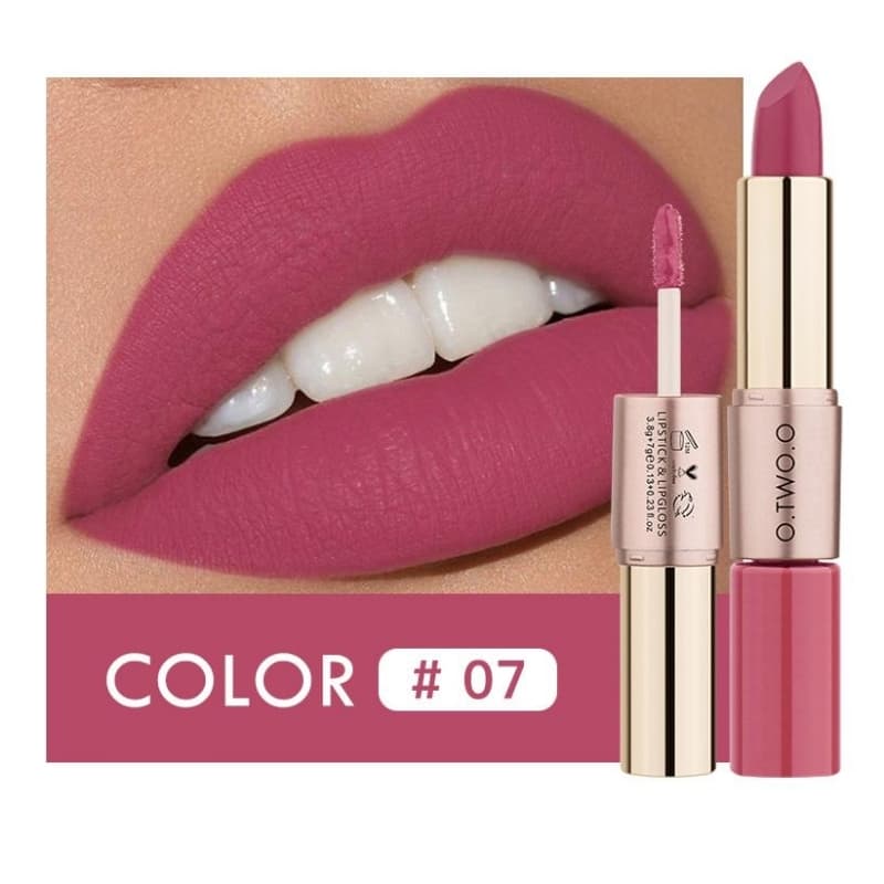 O.TWO.O 2 in 1 Matte lipstick and Lip Cream