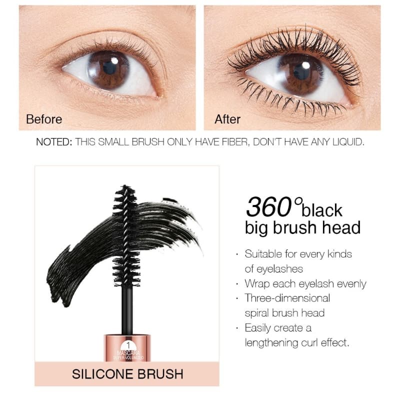 O.TWO.O Rose Gold 2 in 1 Mascara
