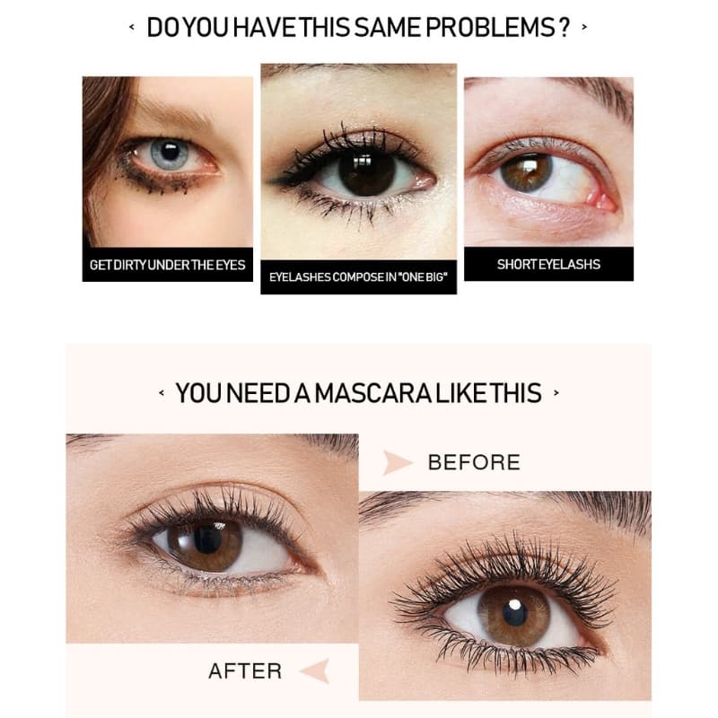 O.TWO.O Rose Gold 2 in 1 Mascara