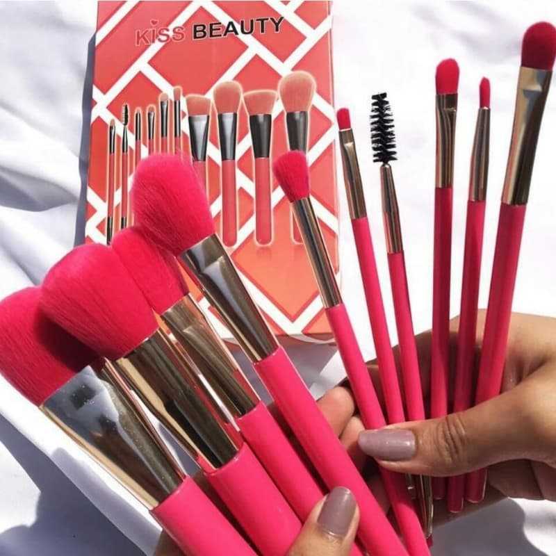 Kiss beauty 10 pieces brush set