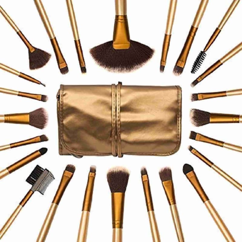 Naked's 24 Professional Makeup Brushes Set with Kit Pouch