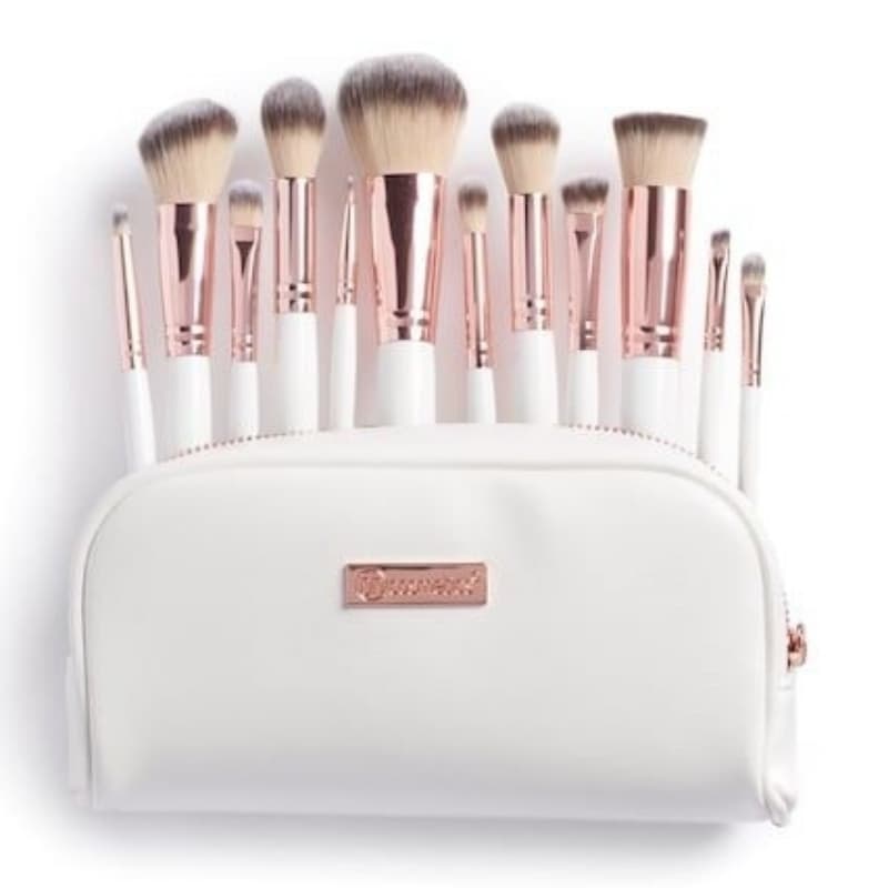 BH COSMETICS ROSE ROMANCE 12 PIECES BRUSH SETS