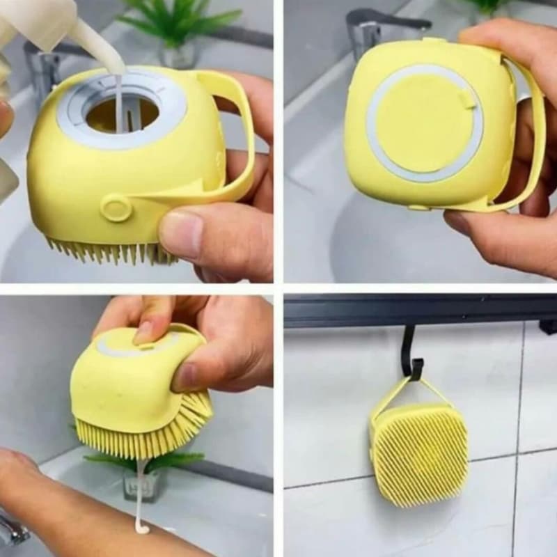 Silicone Shower Scrubber
