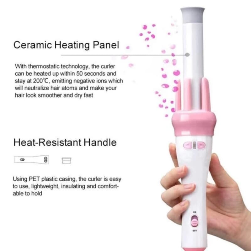 High quality professional salon ceramic automatic curling iron