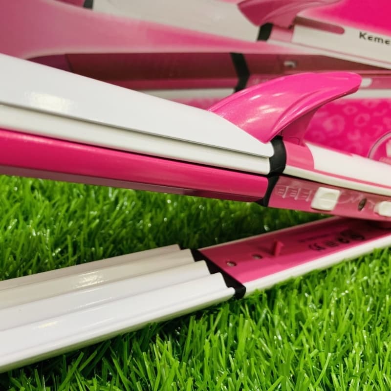 Kemei 3in1 Straightner+Curler+Crimper KM-1291