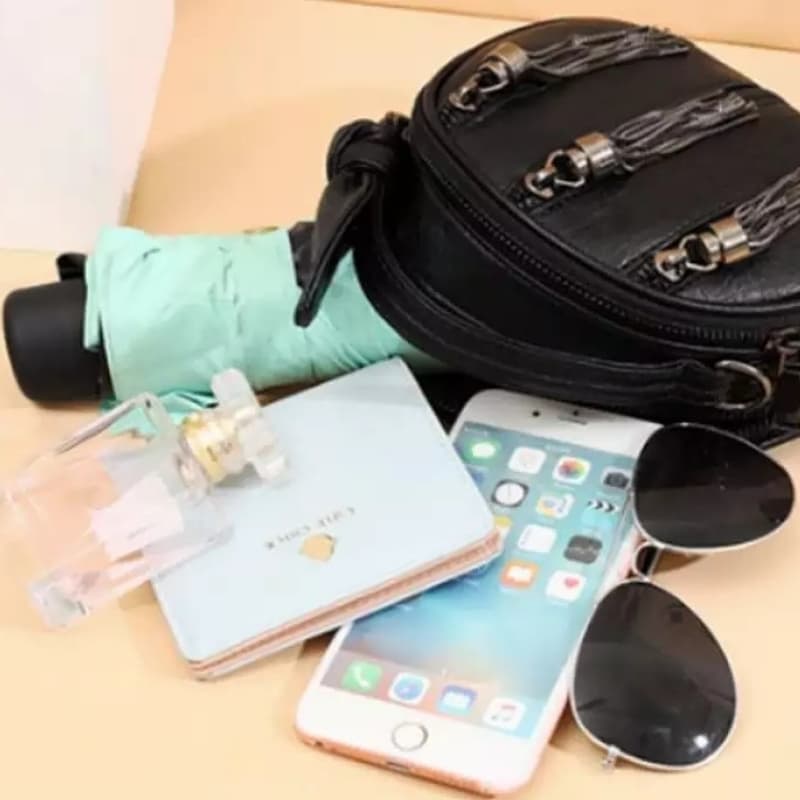 Leather Tassel Crossbody Bags