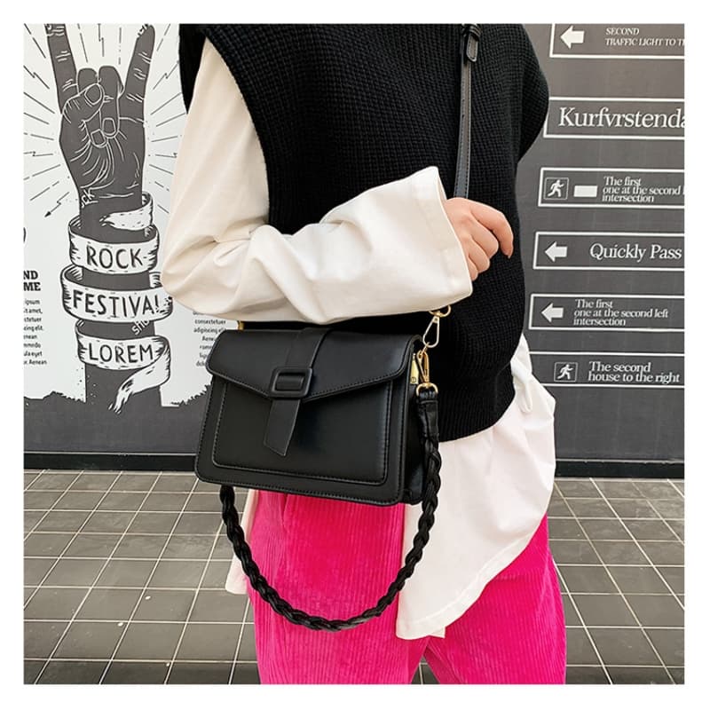 Women's simple shoulder bag