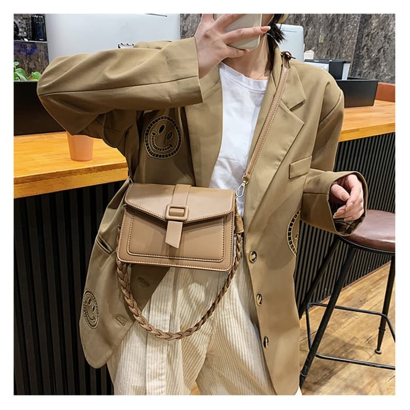 Women's simple shoulder bag