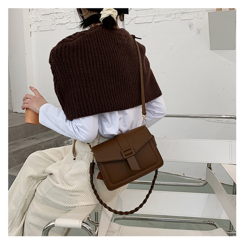 Women's simple shoulder bag