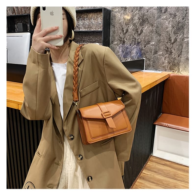 Women's simple shoulder bag