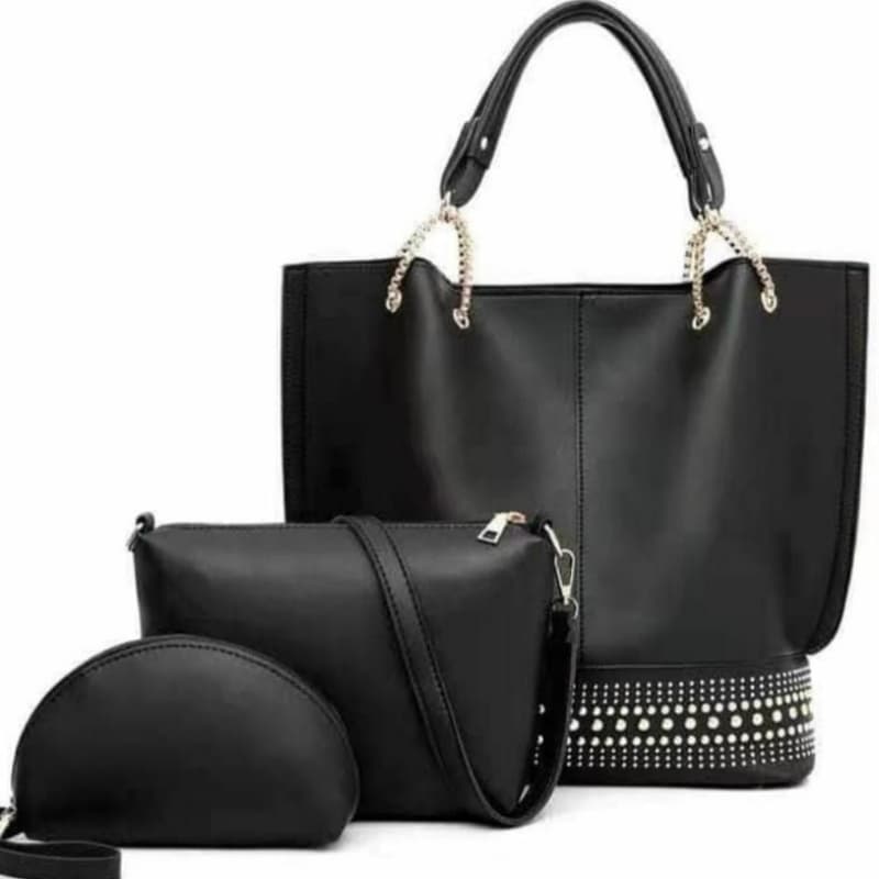 3 pcs Leather Handbag for Women