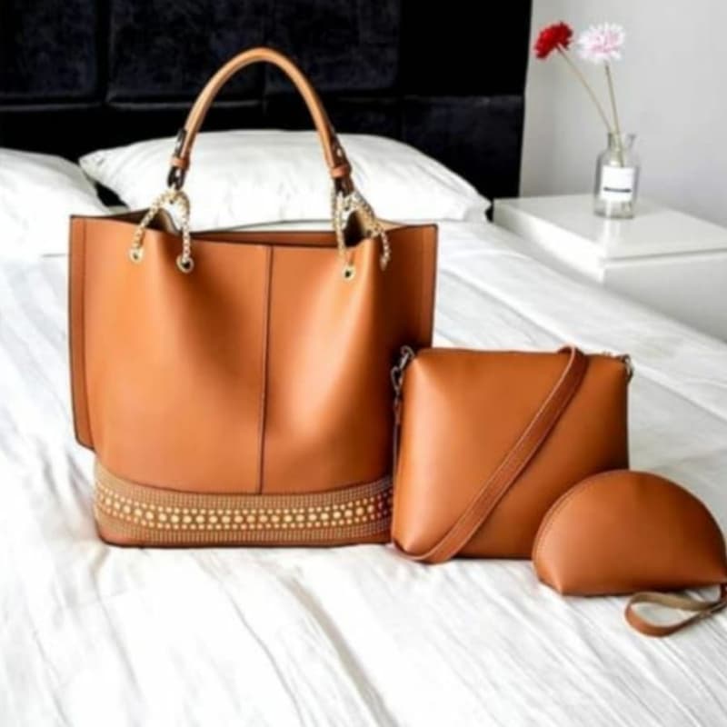 3 pcs Leather Handbag for Women