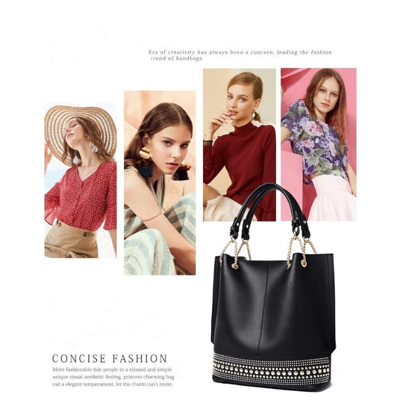 3 pcs Leather Handbag for Women