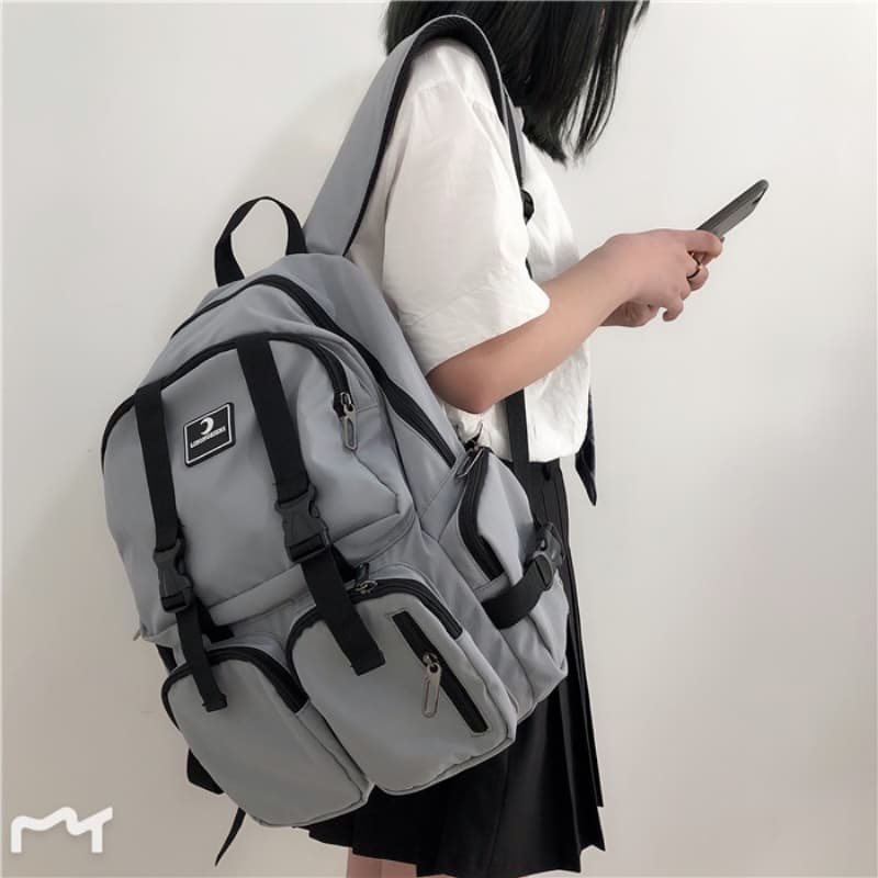 Multifunctional backpack schoolbag