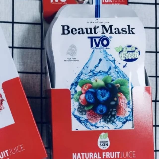 Whitening face mask with TVO Blueberry Plinia Cauliflora juice, 30ml