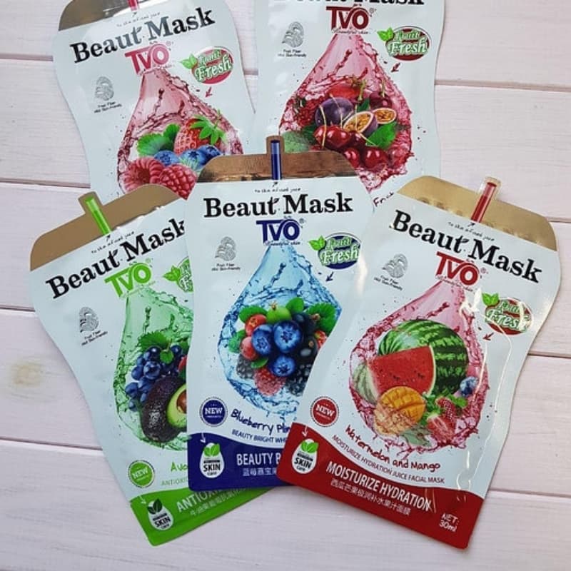 Whitening face mask with TVO Blueberry Plinia Cauliflora juice, 30ml