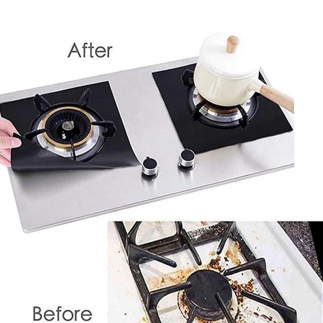 Gas Stove Protectors Cover Liner Aluminum Foil Clean Mat