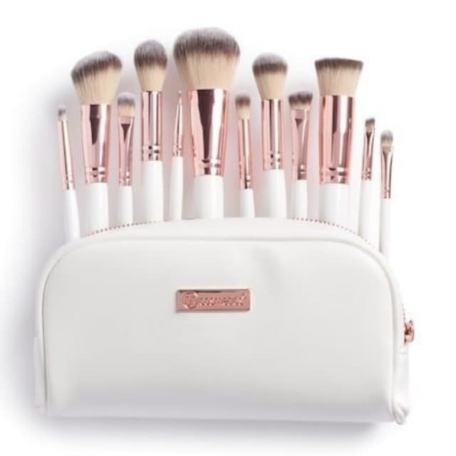 BH COSMETICS ROSE ROMANCE 12 PIECES BRUSH SETS